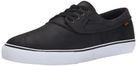 Lakai Men's Camby Skate Shoe, Black Oiled Suede, 8 M US