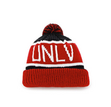 UNLV Runnin' Rebels Beanie with POM POM - NCAA Cuffed Knit Cap