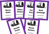 POLITICAL ZINGERS! - 2016 Election Classic Card Game