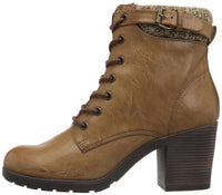 MIA Women's George Ankle Boot, Brown, 6.5 B(M) US