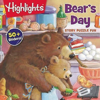 Bear's Day Sticker Storybook (Highlights Story Puzzle Fun)
