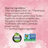 Natural Nipple Butter Organic Breastfeeding Cream (2 Fl. Oz.) Non GMO Verified
