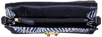 Vera Bradley Tess Crossbody, Wavy Stripe Navy