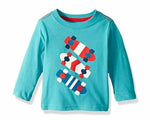 Crazy 8 Boys' His Li'l Long-Sleeve Graphic Tee, Skateboards, 3T