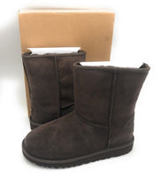 UGG Kid's Classic Boots, Chocolate Brown, Big Kid Size 4 - New In Box