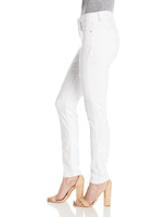 Calvin Klein Jeans Women's Curvy Skinny Jean, White Wash, 31/12 Regular