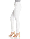 Calvin Klein Jeans Women's Curvy Skinny Jean, White Wash, 31/12 Regular