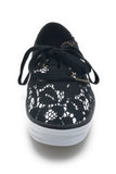 Keds Taylor Swift's Women's Champion Lace Sneaker Shoes, Black, 6.5 M US - NIB