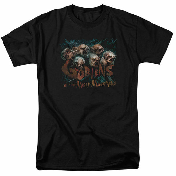 Trevco - The Hobbit Goblins Of The Misty Mountains Graphic Tee - Black - Medium