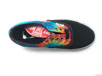 Vans Kid's Era Skate Shoe Sneaker Black Rainbow Tie Dye 12 US Little Kid