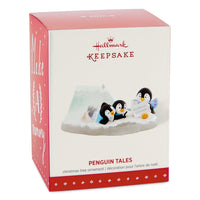 Hallmark Keepsake Ornament: Penguin Bedtime Tales in a Tent