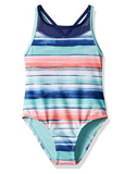 Under Armour Baby Girls One Piece Swimsuit, Tropical Tide, 24M