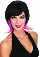 Rubie'slorful Streaks Adult Costume Wig, Purple/Pink, One Size