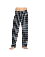 Hanes Men's Tagless Woven Pajama Pant 4XL Style 93004X Black 001