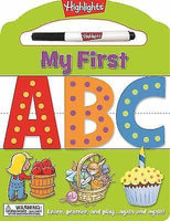 Highlights For Children: My First ABC (2016) Board Book with Dry Erase Pen
