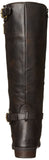 Wild Pair Women's Everson Motorcycle Boot, Dark Brown, 8 M US