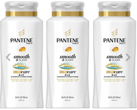 Pantene Pro-V Smooth & Sleek, Shampoo & Conditioner 25.4 oz 3 pack