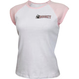 Rocky - Women's Pink Short Sleeve T-Shirt - White - Small