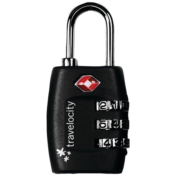 Travelocity Tvlk3-bk 3-dial Tsa Combination Lock (black)