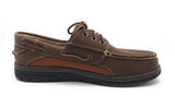 Eastland Men's Crescent Leather Boat Shoe, Peanut Brown, 11.5 D US