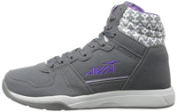 Avia Women's ALC-Diva Cross-Trainer High Top Shoe, Grey/Purple, 11 M US
