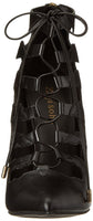 ZIGIny Women's Tadzi Dress Pump,Black Faux,9 M US