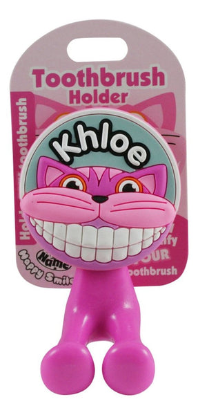John Hinde My Name "Khloe" Toothbrush Holders