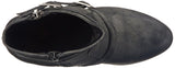 Rocket Dog Women's Hamden Galaxy PU Motorcycle Boot, Black, 8.5 M US