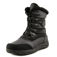 Totes Womens Vail Black Snow Boot | Waterproof Soft Sole All Weather Boot, Si...