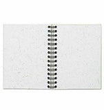 Mr. Ellie Pooh Small Notebook, White, 100% Recycled Paper
