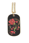 U.S. Marines Mom USMC Engravable Dog Tag Necklace / Keychain