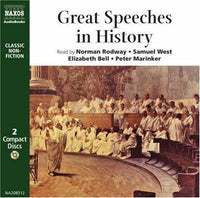 Great Speeches in History (1996, CD) 2 Discs Classic Non-Fiction