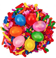 Waterbomb Latex Balloon | Bright Assorted Colors | Pack of 60 |Party Decor