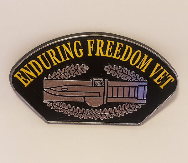 Enduring Freedom Vet Combat Action Badge CAB Military Veteran Fridge Magnet