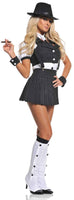 Underwraps Costumes Women's Sexy Gangster Costume - Miss Mob
