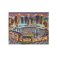 Dowdle Folk Art - Colorado Rockies 100 Piece Puzzle - 16x20 in. Completed