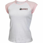 Rocky - Women's Pink Short Sleeve T-Shirt - White - Medium