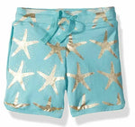 Masala Baby Baby Boys Swim Shorts Starfish Turquoise, 6-12M