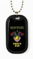 Eagle Crest - United States Military Academy West Point Proud Dad Keychain