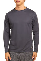 Polarmax Mid Weight Double Base Layer Men's Long Sleeve Crew Tee