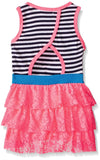 kensie Girls' Casual Dress (More Styles Available), KP79 Neon Pink, 4