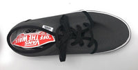 VANS 106 Vulcanized Pewter/Black Classics Skate Shoes, VN099ZPBQ Men 5.5 Women 7