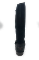 UGG Women's Thomsen Waterproof Leather Suede Knee High Boot, Black, 10 US - NIB