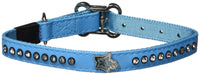 ROGZ Premium Luxury Designer Faux Leather Pin Buckle Dog Collar for Small Dog...