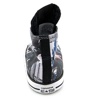 Converse Kids Chuck Taylor Hi Top Sneaker DC Comics BATMAN, Black, Little Kid 11