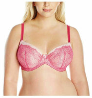 Paramour Women's Plus-Size Amber Unlined Bra, Lilac Rose, 32C
