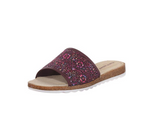 Hush Puppies Shoes Panton Jade Purple Floral Sandals/Slides - US Women's 7.5