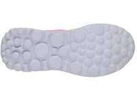 SKECHERS KIDS Go Walk 81020L Canvas Kids Slip On Shoes Neon Pink Girls 11 US