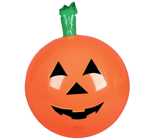 Novelty Halloween Inflatable Pumpkin Jack-O-Lantern Beach Ball Decoration