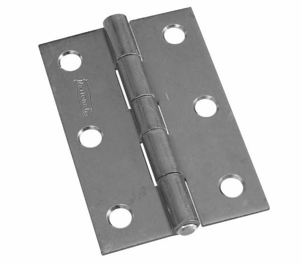 National Hardware N227-264 SPB518 Non-Removable Pin Hinges in Zinc Plated 2 Pack